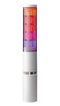PATLITE LA6-5DTNWB-POE Signal Tower, 5 Tier, Multicolour, 85 dB, Terminal Block, Flashing, 11 Tone, 48 VDC, IP54