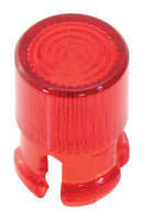 MULTICOMP CLF280RTP LED Lens, Red, 7.11 mm, Round with Flat Top, PC (Polycarbonate)