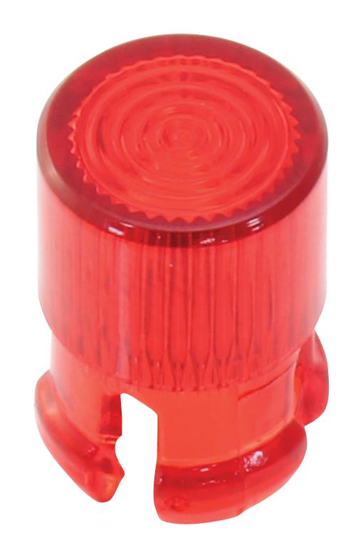 MULTICOMP CLF280RTP LED Lens, Red, 7.11 mm, Round with Flat Top, PC (Polycarbonate)