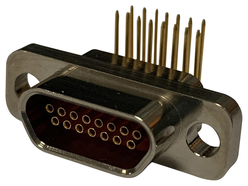 MULTICOMP PRO MP013364 D Sub Connector, Micro D, Receptacle, MP Micro-D, 15 Contacts, Solder
