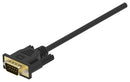 TE CONNECTIVITY 2478170-3 Computer Cable, D Subminiature Socket, 9 Way, D Subminiature Socket, 9 Way, 6 ft, 1.83 m, Black