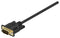 TE CONNECTIVITY 2478170-7 Computer Cable, D Subminiature Plug, 9 Way, D Subminiature Socket, 9 Way, 6 ft, 1.83 m, Black