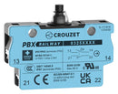 CROUZET 83250220 Microswitch, IP67, Standard, Pin Plunger, SPDT-DB, Screw Clamp, 2 A
