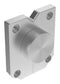 BANNER ENGINEERING BWA-Q45VAC-FESS Mounting Bracket, Flat Surface Epoxy Mount, Stainless Steel, Q45VA Vibration and Temperature Sensor