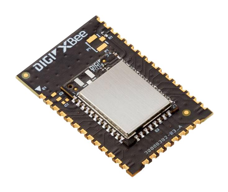 DIGI INTERNATIONAL XB-9XR-DMRS-001 RF Wireless Module, XBee XR, 868 MHz, 250Kbps, EFR32FG, 2.1 to 3.6V, DigiMesh, RF pad, Surface Mount