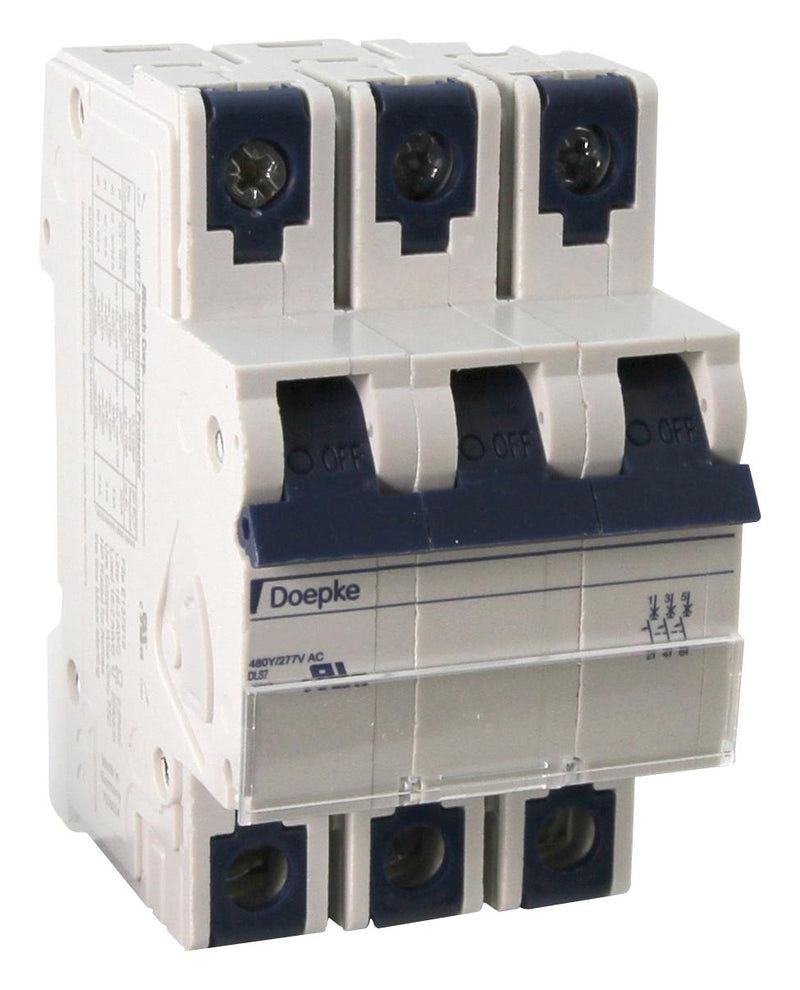 ALTECH 3D20UR SUPPLEMENTARY PROTECTOR, 3P, 20A, 480VAC