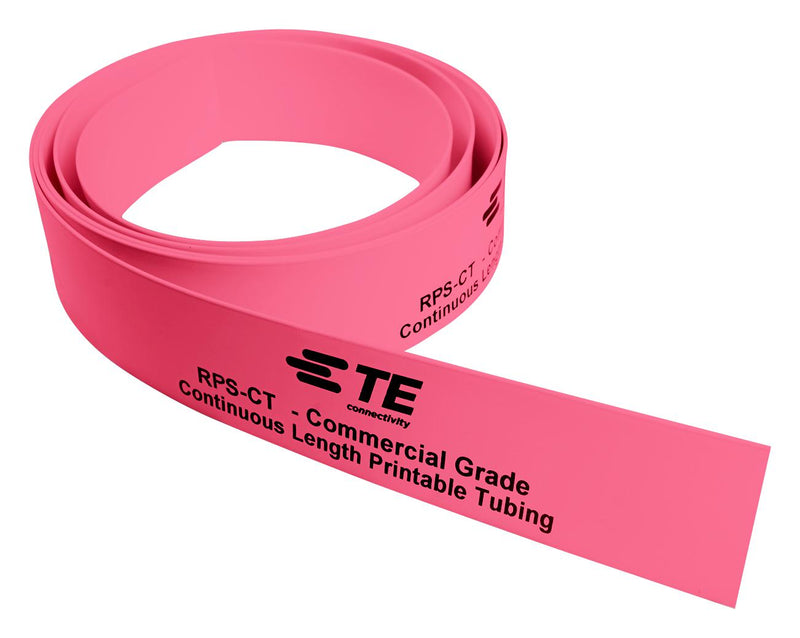 RAYCHEM - TE CONNECTIVITY HT-CT-50M-3/4-OUT-2 Heat Shrink Tubing, 2:1, 0.75 ", 19 mm, Red, 164 ft, 50 m