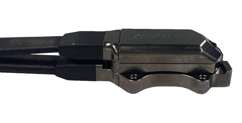 AMPHENOL PCD MCGD06M1M1R00024. CABLE, 6POS MAGNETIC PLUG-RCPT, 5A, 24"