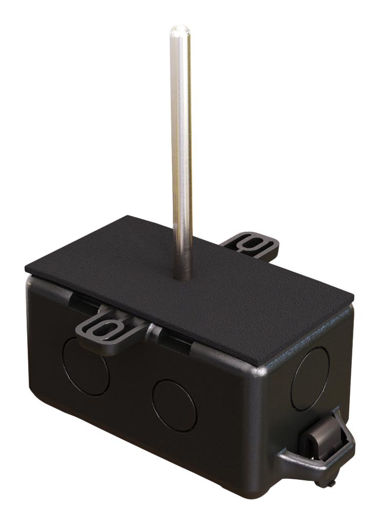ACI A/CP-D-4"-PB NTC Thermistor, 101.6mm Probe, 10kohm, Flange Mount, Plastic, -40&deg;C to 150&deg;C, A/CP Series