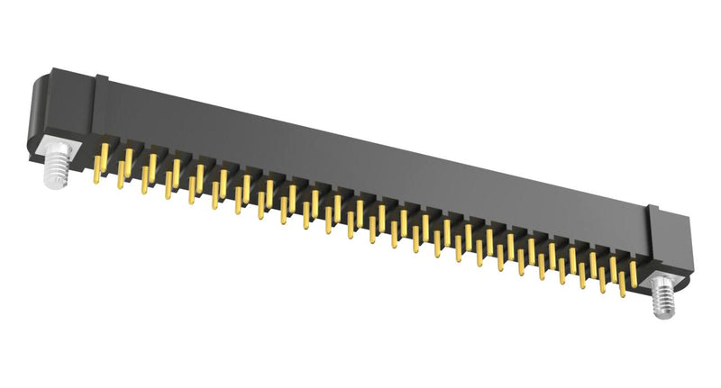 HARWIN M80-5095042 Pin Header, Wire-to-Board, 2 mm, 2 Rows, 50 Contacts, Through Hole Straight