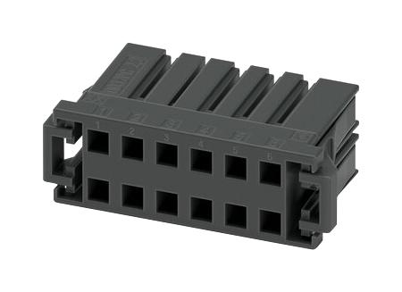 PHOENIX CONTACT 1376630 Connector Housing, 2 Row, CONNEXIS DD Series, Receptacle, 12 Ways, 5.08 mm