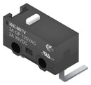 WURTH ELEKTRONIK 463091691402 Microswitch, Standard, Pin Plunger, SPDT, PC Pin, Right Angle, 2 A, 30 V