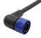 BULGIN LIMITED PXP4002/002/03P CIR CABLE, 3P R/A PLUG-FREE END, 6.6FT