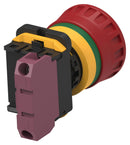ALCOSWITCH - TE CONNECTIVITY PBES22N01R E-STOP SWITCH, SPST-NC, 10A, 24VAC
