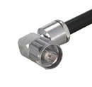 HUBER+SUHNER 16"N-50-3-103/133"NE RF / Coaxial Connector, N Coaxial, Right Angle Plug, Solder, 50 ohm 22651610