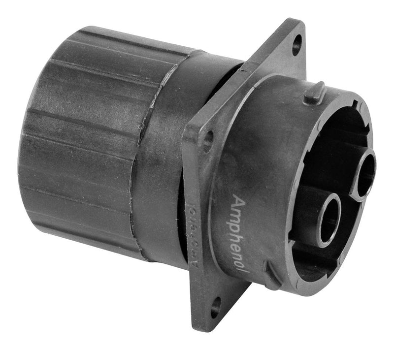 AMPHENOL SINE/TUCHEL RTS018N2SHEC03 CIRCULAR CONNECTOR, RCPT, 2POS, CRIMP