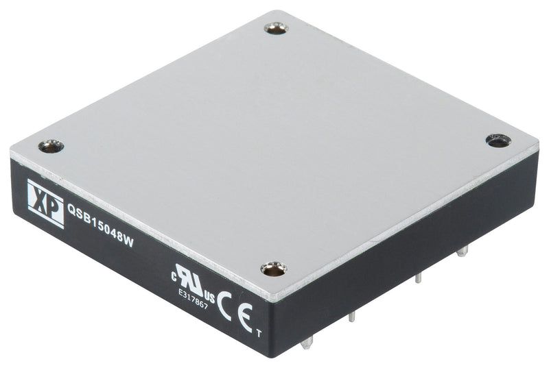XP POWER QSB15048WS15 Isolated Through Hole DC/DC Converter, ITE, 8:1, 150 W, 1 Output, 15 V, 10 A
