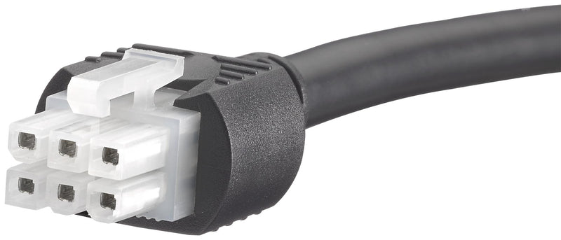 MOLEX 245135-0605 Cable Assembly, OTS, Mini-Fit Jr. Receptacle to Mini-Fit Jr. Receptacle, 6 Ways, 4.2 mm, 2 Row
