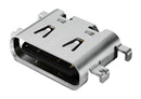 GCT USB4510-03-1-A USB Connector, USB Type C, USB 2.0, Receptacle, 16 Ways, Surface Mount, Through Hole Mount