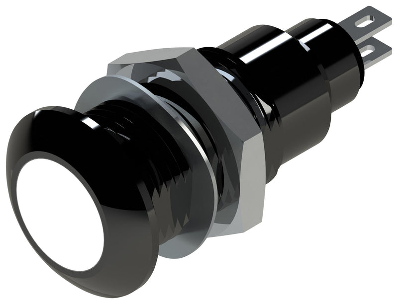 MARL 699-997-63 LED Panel Mount Indicator, Weatherproof, Cool White, 28 V, 12.7 mm, 16 mA, 14 cd, IP67