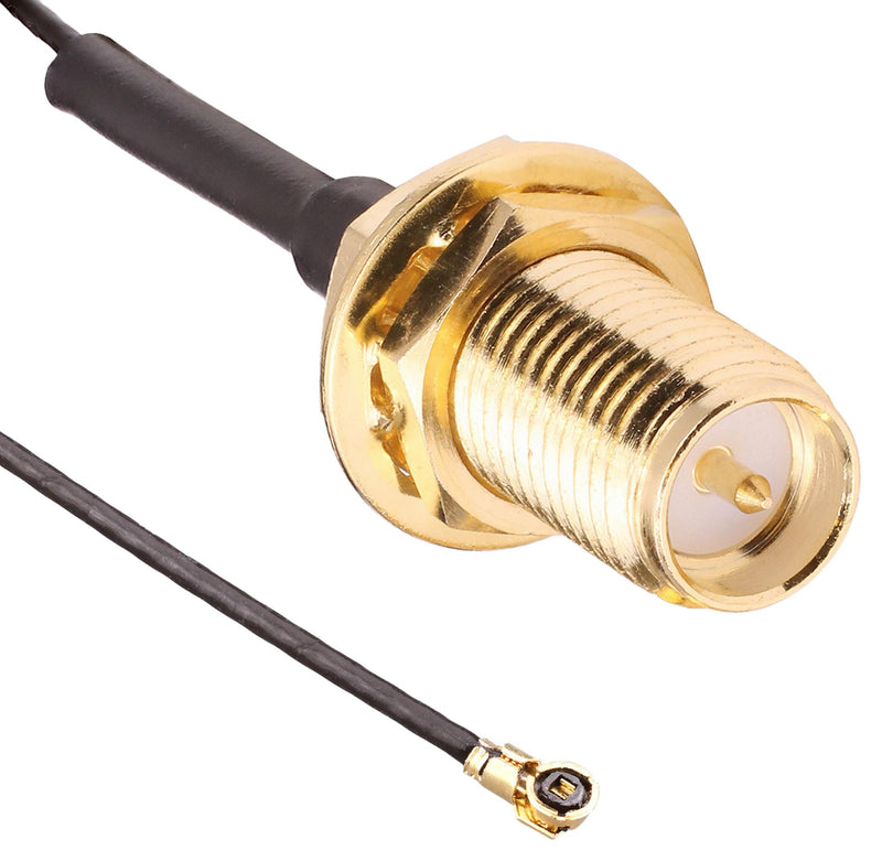 LINX - TE CONNECTIVITY CSJ-RGFB-200-MHF4 CBL ASSY, MHF4 PLUG-RP SMA BULKHD JACK