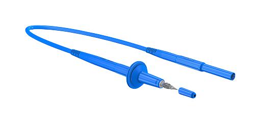 Staubli 66.9426-150-23 66.9426-150-23 Test Lead Tip Probe to 4mm Banana Plug Blue 5 kV 10 A 1.5 m
