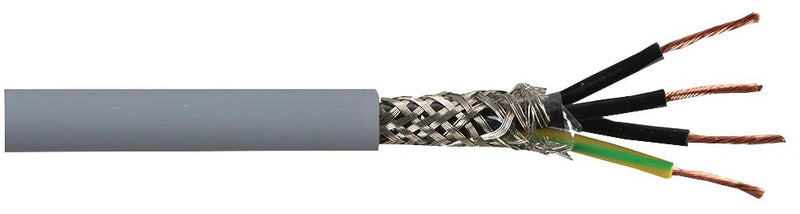 PRO ELEC PELB0896 Multicore Cable, Screened, 4Core, 0.50mm&sup2;, 50m/164.04ft