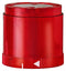 WERMA 84010000 Beacon, Element, Red, Steady, 230 VAC/DC, 70 mm x 65.5 mm, IP54