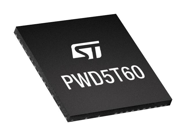 STMICROELECTRONICS PWD5T60TR Motor Driver, Three Phase BLDC, Full-Bridge, 3.5A Output, 9 to 20 V Sup, -40 &deg;C to 125 &deg;C, VFQFPN-38