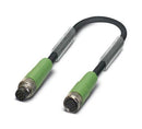 Phoenix Contact SAC-8P-M 8MS/ 15-PUR/M 8FS SAC-8P-M 8FS Sensor Cable 8P M8 Plug Receptacle 8 Positions 1.5 m 4.9 ft