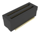 AMPHENOL COMMUNICATIONS SOLUTIONS 10165431-404000LF Mezzanine Connector, Receptacle, 0.5 mm, 2 Rows, 40 Contacts, Surface Mount, Phosphor Bronze
