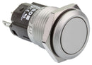 EAO 82-4551.1000 Vandal Resistant Switch, Series 82, 16 mm, SPDT, Momentary, Round Flat