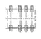 OMRON ELECTRONIC COMPONENTS G6K-2F-Y  DC3 Signal Relay, 3 VDC, DPDT, 1 A, G6K, Surface Mount, Non Latching