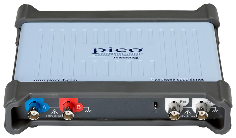 PICO TECHNOLOGY PICOSCOPE 5243D PC USB Oscilloscope, PicoScope 5000D Series, 2 Channel, 100 MHz, 1 GSPS, 512 Mpts, 3.5 ns