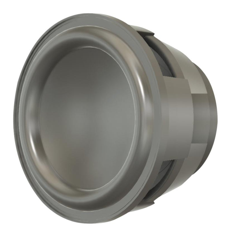 PUI AUDIO AS04204PR-2 Speaker, General Purpose, 90 Hz to 20 kHz, 4 ohm, 12 W, 98 dB, Round, Bare Mount