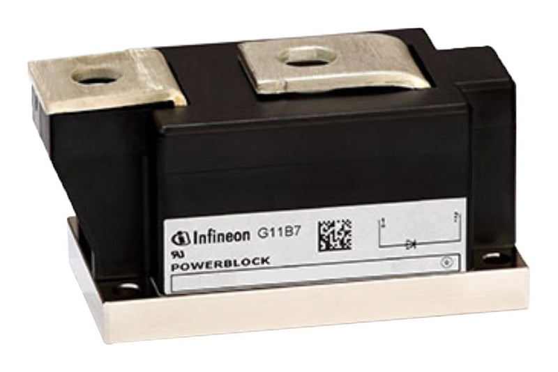 INFINEON DZ600N12KHPSA1 Diode Module, 1.2 kV, 735 A, 1.4 V, Single, Module, 2 Pins DZ600N12K, SP000102062