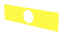 EAO 45-561.1400 Legend Plate, Yellow, Plastic, 150 x 38 mm, Emergency Stop Switch, 45 Series