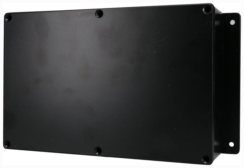 BUD INDUSTRIES AN-2807-AB ENCLOSURE, WALL MOUNT, ALUMINIUM, BLACK