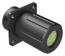 AMPHENOL SINE/TUCHEL RTS012N8PHEC03R CIRCULAR CONNECTOR, RCPT, 8POS, CRIMP