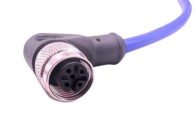 MUELLER ELECTRIC C3D80M005 CBL ASSY, 3P R/A M12 RCPT-FREE END/16.4