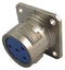 JAEGER 536604006 Circular Connector, Circular Industrial, Rapid Series, Panel Mount Receptacle, 4 Contacts