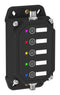 BANNER ENGINEERING LCA130T5Q Control Box, Touch Method, 4A O/P Current, 5 Inputs, M12 QD Internal Connector, LCA130T Series