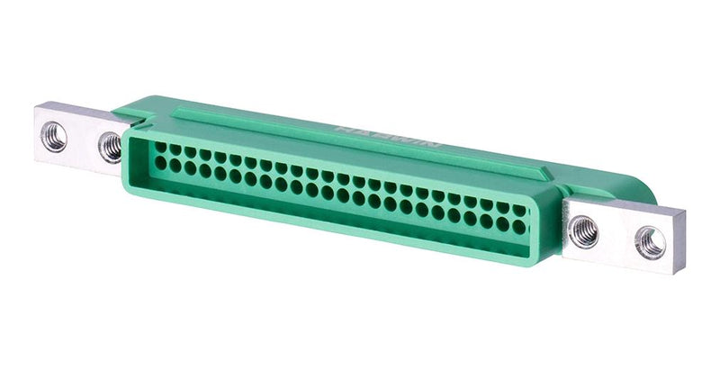 HARWIN G125-3245096M5 Connector Housing, Black / Green, Gecko SL G125, Plug, 50 Ways, 1.25 mm