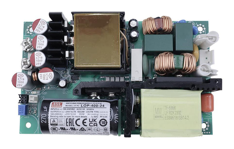MEAN WELL LOP-400-48 AC/DC Open Frame Power Supply (PSU), ITE, Industrial, Household, Medical, 1 Output, 254.4 W