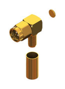 CAL TEST ELECTRONICS CT4499 RF COAX CONN, R/A SMA PLUG, 50 OHM/12GHZ