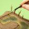 MULTICOMP PRO MP013860 Brushes, Flat, Synthetic Nylon Bristle, with 5 Set