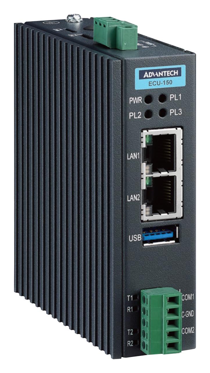 ADVANTECH ECU-150-12A1U GATEWAY, 10MBPS, 100MBPS, 1GBPS, IOT