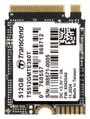 TRANSCEND TS512GMTE380T SSD, Internal, M.2 2230, PCIe Gen 4 x 4, NVMe, 512 GB, 3D NAND, AES 256-bit
