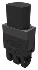 AMPHENOL COMMUNICATIONS SOLUTIONS 10178547-102LF Sensor Connector, RotaSense Series, Female, 2 Positions, Socket, Straight Surface Mount