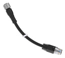 BANNER ENGINEERING STPF-M12-820 Sensor Cable, M12 Receptacle, RJ45 Plug, 8 Positions, 6.1 m, 20 ft